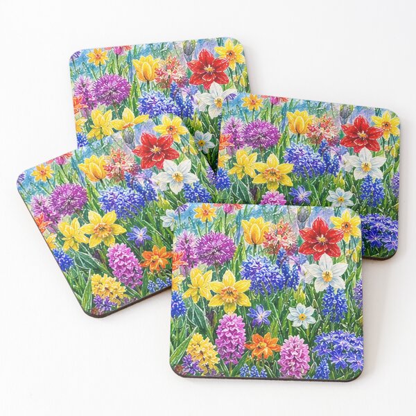 Item preview, Colourfull Crayon Draw Flowers designed and sold by erenazepeda.
