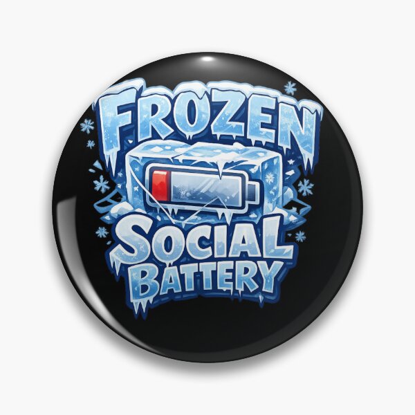 Item preview, Frozen Social Battery designed and sold by RetroPlus.