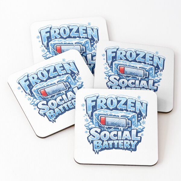 Item preview, Frozen Social Battery designed and sold by RetroPlus.
