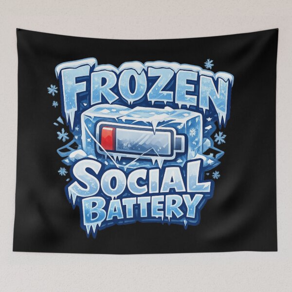 Item preview, Frozen Social Battery designed and sold by RetroPlus.