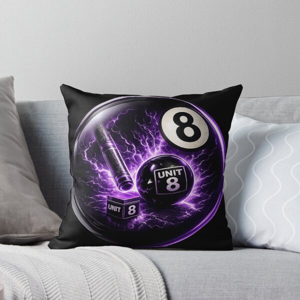 Item preview, Unit 8 After Hours Club: The Electric Purple Eight Ball Orb designed and sold by AfterDarkVisuals.