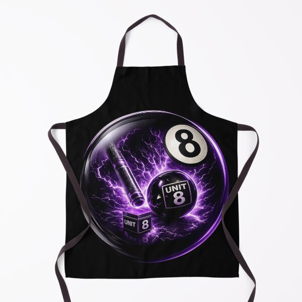 Item preview, Unit 8 After Hours Club: The Electric Purple Eight Ball Orb designed and sold by AfterDarkVisuals.