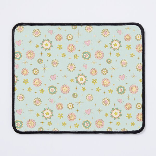 Item preview, Happy Flowers, aqua designed and sold by MissMelsa.