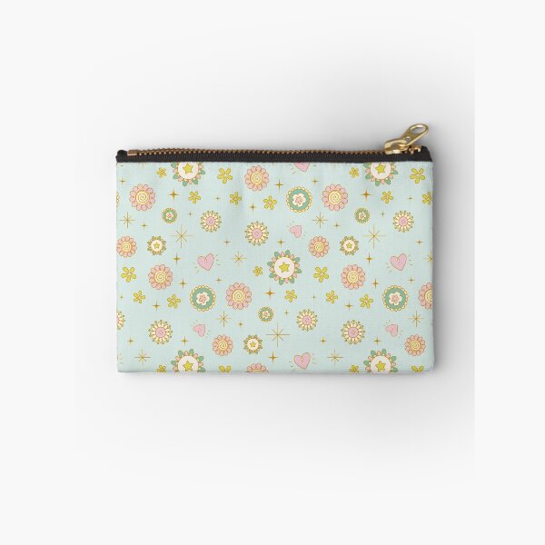 Item preview, Happy Flowers, aqua designed and sold by MissMelsa.