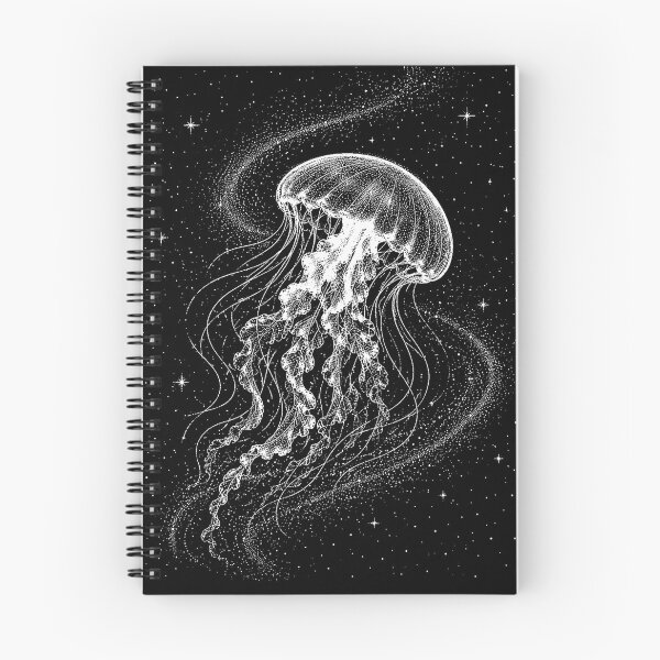 Item preview, jellyfish Diving Space Galaxy Night Sky designed and sold by SOUFIANE1991.