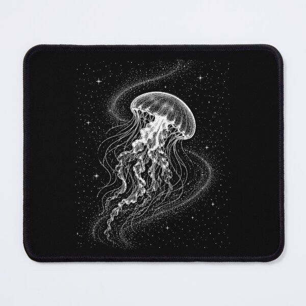 Item preview, jellyfish Diving Space Galaxy Night Sky designed and sold by SOUFIANE1991.