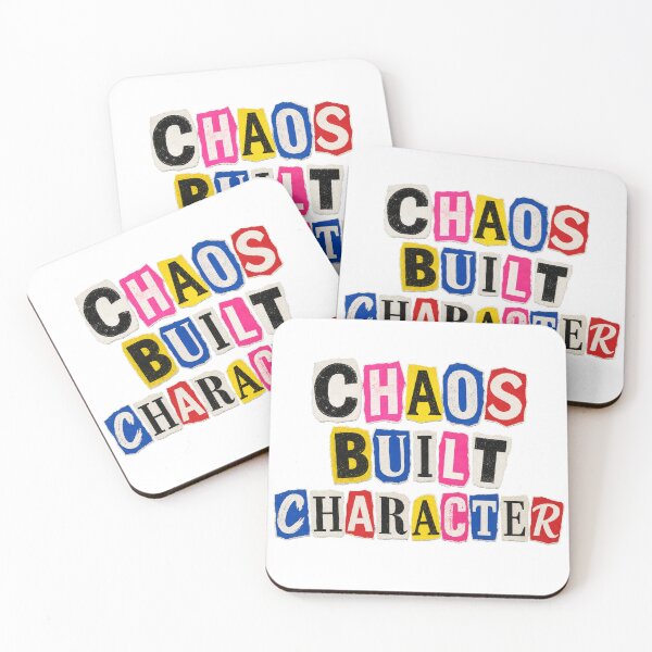 Item preview, Chaos Built Character – Ransom Letters designed and sold by Spenceless Designz.