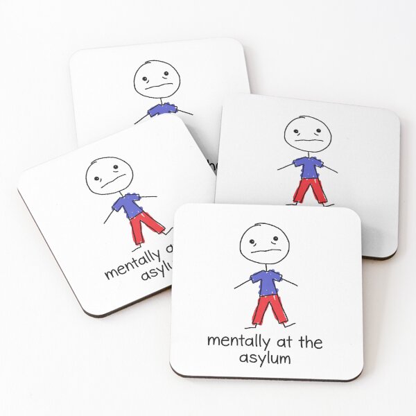 Item preview, Mentally At The Asylum designed and sold by marcokawaii.