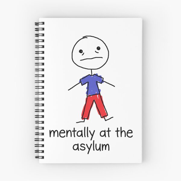 Item preview, Mentally At The Asylum designed and sold by marcokawaii.