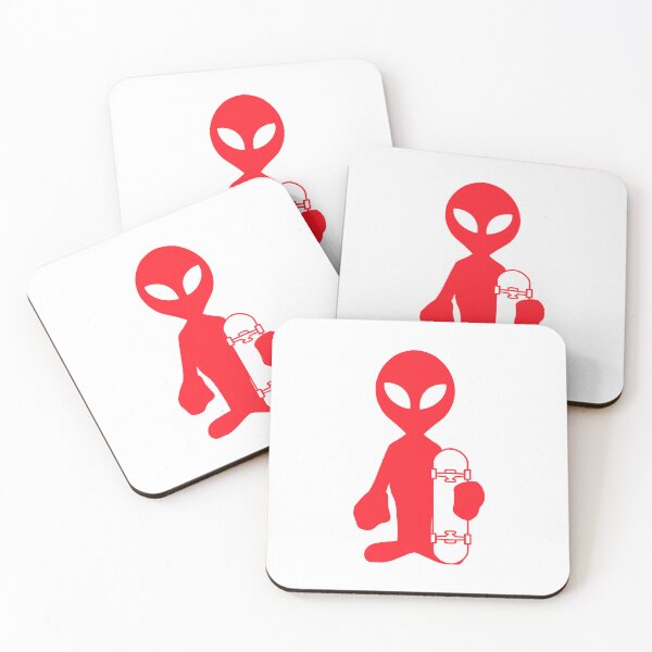 Item preview, Skateboarding Alien designed and sold by Area52FL.