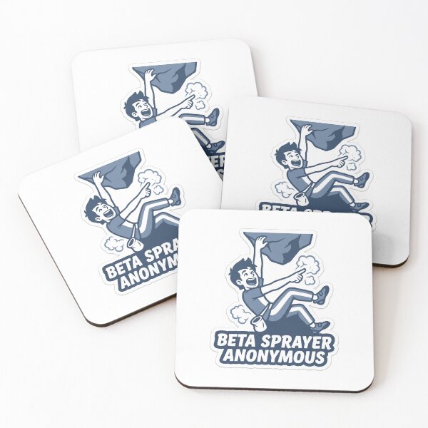 Item preview, Beta Sprayer Anonymous Funny Rock Climbing Bouldering Climber Gift designed and sold by marcokawaii.