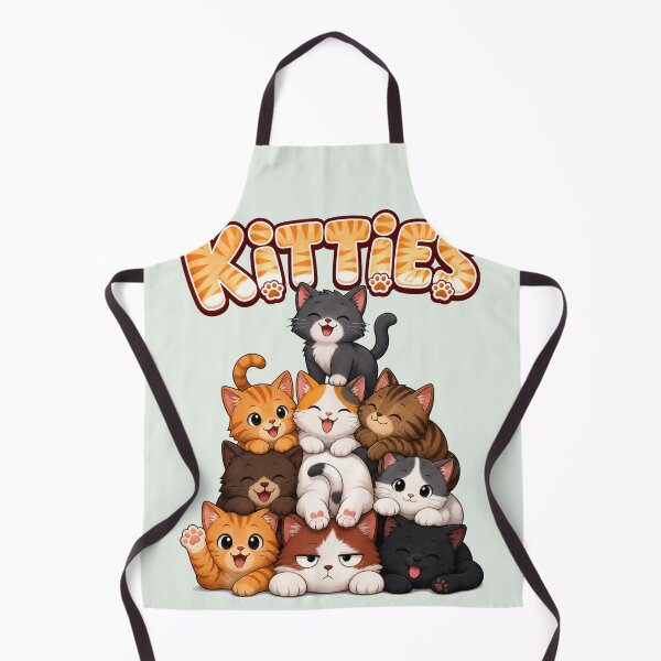 Item preview, Cute Kitties Pile - Kawaii Stacked Cats Cute Kitten Squad designed and sold by BLUESKY11a.