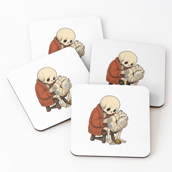 Item preview, Skeleton mending a broken heart designed and sold by Oni  Zuka.