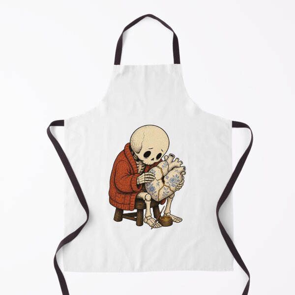 Item preview, Skeleton mending a broken heart designed and sold by Oni Zuka.