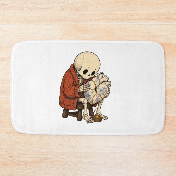 Item preview, Skeleton mending a broken heart designed and sold by Oni  Zuka.