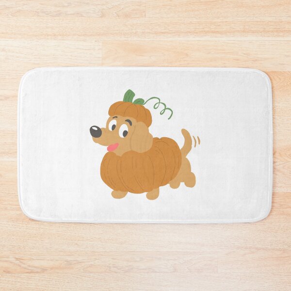 Item preview, Cute Halloween Pumpkin Dachshund designed and sold by HappySunday001.