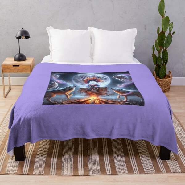 Item preview, MYSTICAL SCENE WITH INDIGENOUS designed and sold by Catalina Kate.