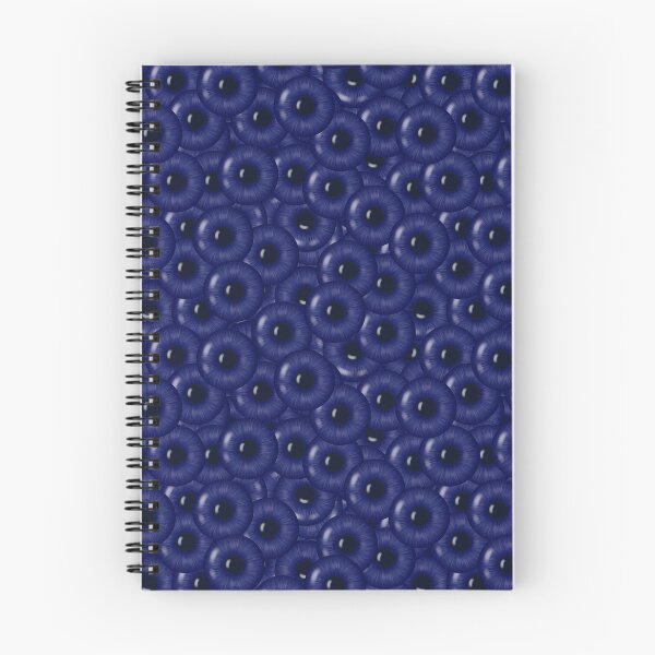 Item preview, The pattern is saturated with dark blue eyes designed and sold by Cherevan.