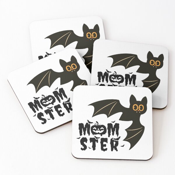 Item preview, Momster Halloween Bat Shirt | Cute Halloween Mom Graphic Tee designed and sold by NooHaART.