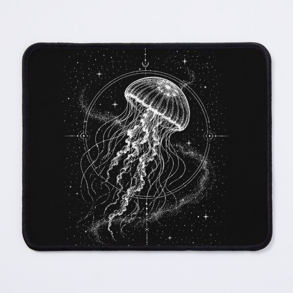 Item preview, jellyfish Diving Space Galaxy Night Sky designed and sold by SOUFIANE1991.