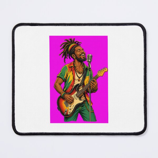 Item preview, Joyful Reggae Guitarist Performance designed and sold by donndostudio.