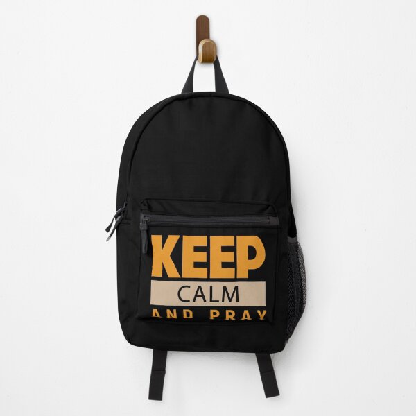 Item preview, Keep Calm and Pray Bird Illustration | Inspirational Christian Design designed and sold by KalaAkari_99.