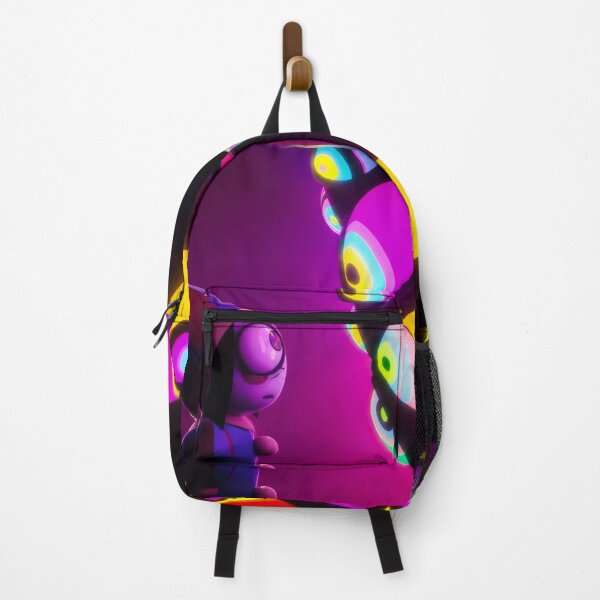 Item preview, Surreal Digital Jester Neon Eyes Fantasy Art | Colorful Circus Inspired Illustration designed and sold by Billy Morfo™.