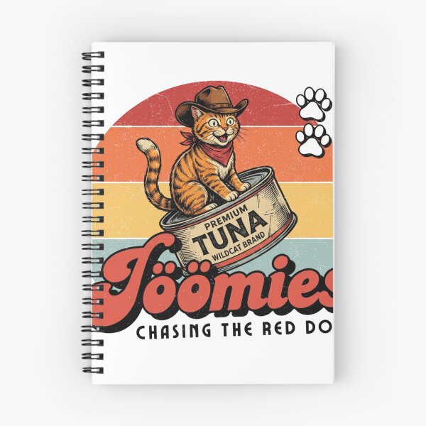 Item preview, Cowboy Cat Zoomies Chasing The Red Dot - Vintage Retro Western designed and sold by TeehMeow.