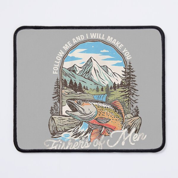 Item preview, Follow Me & I Will Make You Fishers of Men Christian Jesus designed and sold by GreggRoss.