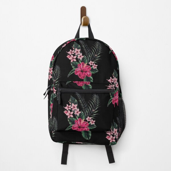 Item preview, Tropical Hibiscus and Plumeria Floral Botanical Art designed and sold by Tokraz-art.
