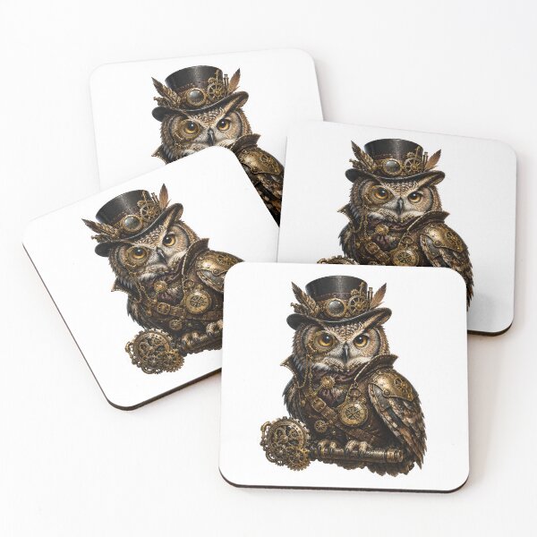Item preview, Steampunk Owl designed and sold by VerdePegajoso.