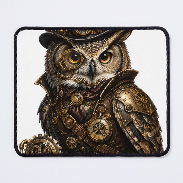 Item preview, Steampunk Owl designed and sold by VerdePegajoso.