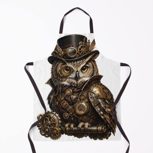 Item preview, Steampunk Owl designed and sold by VerdePegajoso.