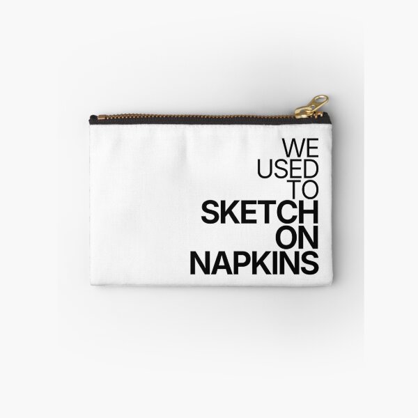 Item preview, We Used To Sketch On Napkins designed and sold by TheRulingPen.