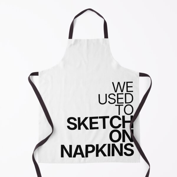 Item preview, We Used To Sketch On Napkins designed and sold by TheRulingPen.
