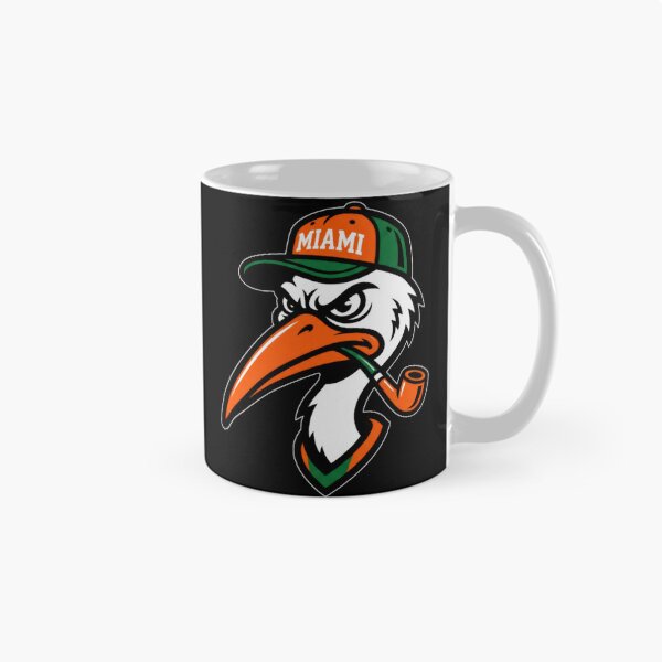 Item preview, Vintage Miami Ibis Mascot With Pipe And Cap designed and sold by Doce Caos Criativo.