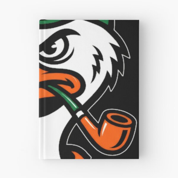Item preview, Vintage Miami Ibis Mascot With Pipe And Cap designed and sold by Doce Caos Criativo.