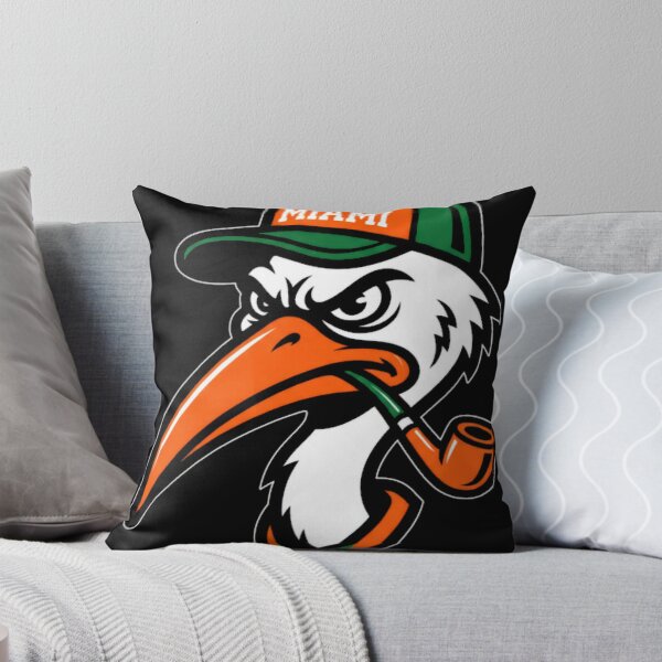 Item preview, Vintage Miami Ibis Mascot With Pipe And Cap designed and sold by Doce Caos Criativo.