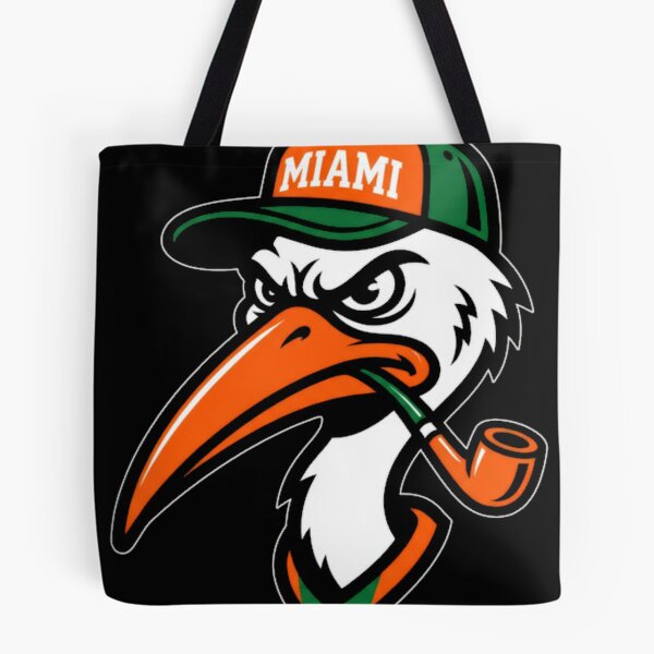 Item preview, Vintage Miami Ibis Mascot With Pipe And Cap designed and sold by Doce Caos Criativo.
