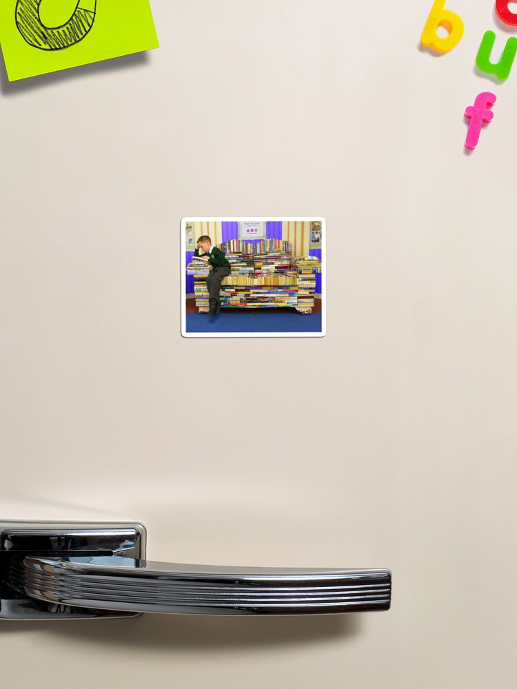 Thumbnail 1 of 3, Magnet, The Reader designed and sold by Fara.