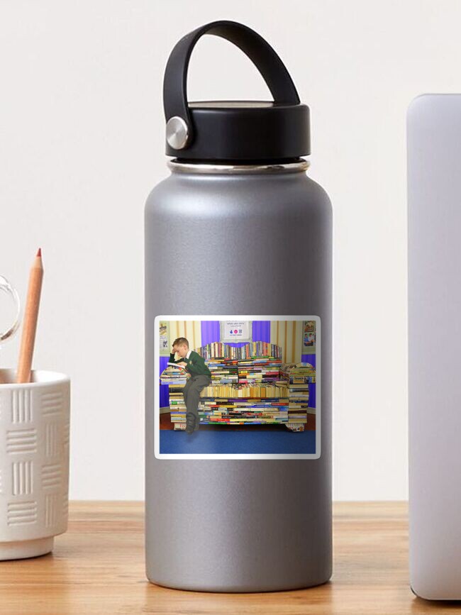 Thumbnail 1 of 3, Sticker, The Reader designed and sold by Fara.