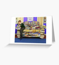 The Reader Greeting Card