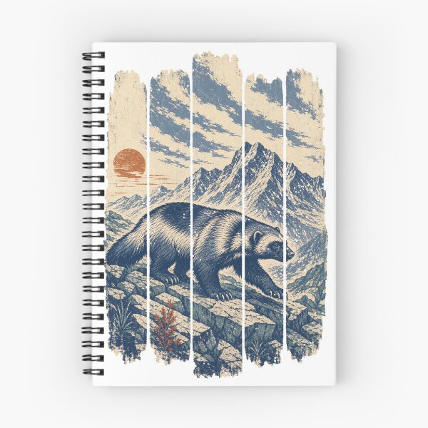 Item preview, Wolverine Among the Alpine Rocks designed and sold by VisualArtsOasis.