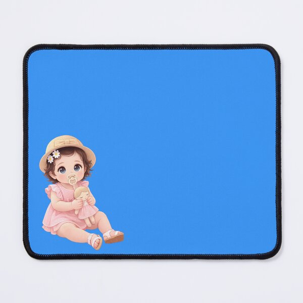 Item preview, The baby is playing with a doll designed and sold by RiverFong.
