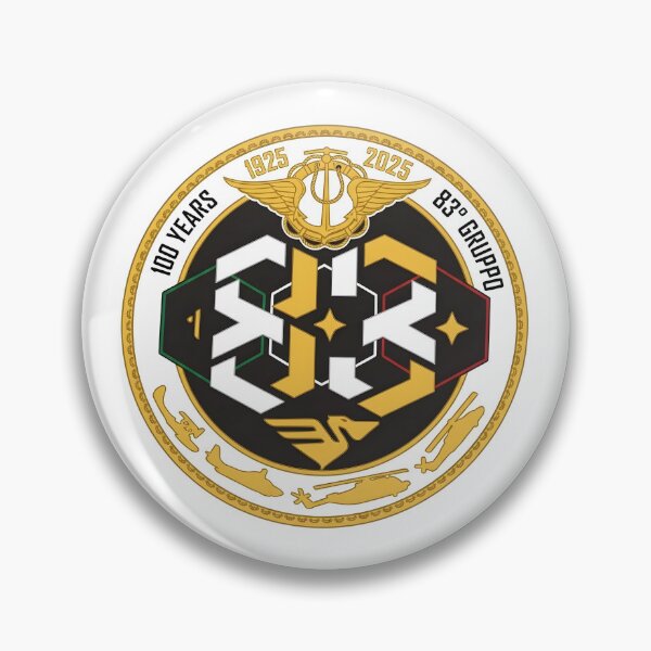 Item preview, Italian Air Force 83rd Group 100th Anniversary Emblem (1925–2025) designed and sold by CharlieDesings.