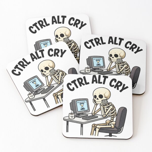 Item preview, CTRL, ALT, CRY - Officer Humour designed and sold by TAGITG111.
