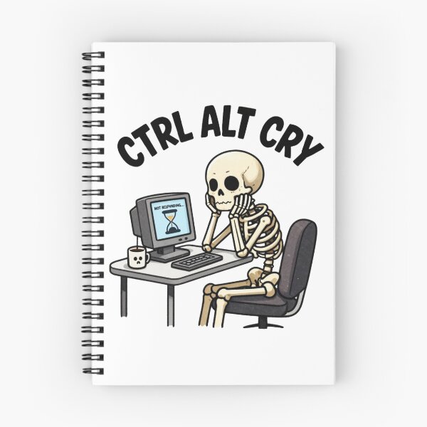 Item preview, CTRL, ALT, CRY - Officer Humour designed and sold by TAGITG111.