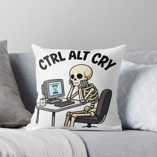 Item preview, CTRL, ALT, CRY - Officer Humour designed and sold by TAGITG111.