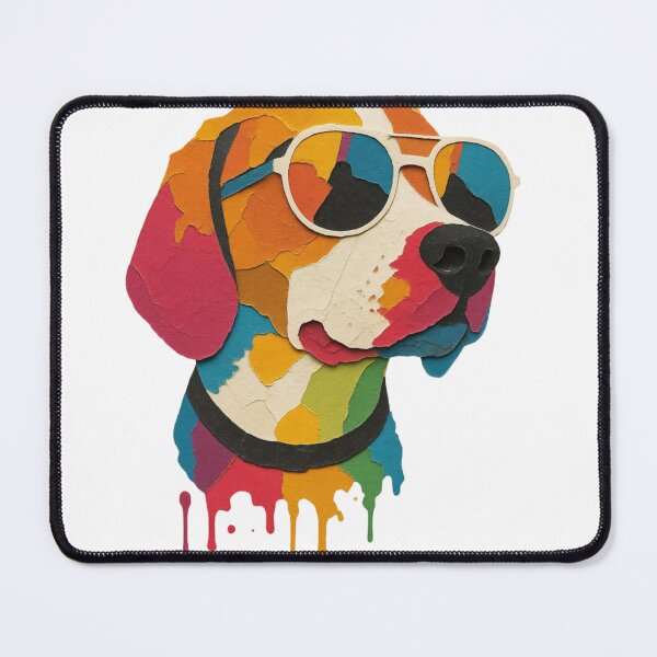 Item preview, Colorful Beagle with Sunglasses | Vibrant Pop Art Dog | Cool Paint Splash Pet Lover T-Shirt designed and sold by anjar92.