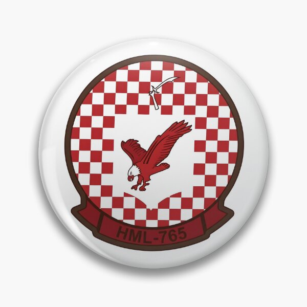 Item preview, USMC HML-765 Marine Light Helicopter Squadron Insignia designed and sold by CharlieDesings.